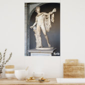 Apollo / Griekse god / Poster (Keuken)