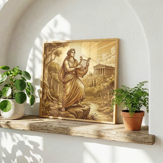 Apollo Griekse mythologie Poster