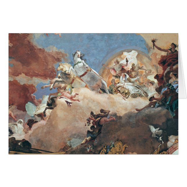 Apollo in zijn Sun Chariot die Beatrice I bestuurt (Voorkant Horizontaal)