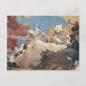 Apollo in zijn Sun Chariot rijden Beatrice I Briefkaart (Voorkant)