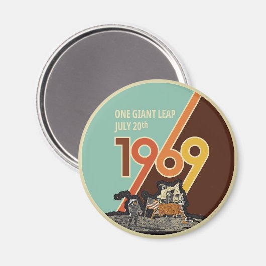 Apollo Jubileum Magnet (Voorkant / Achterkant)