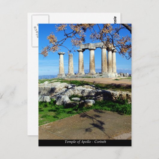 Apollo - Korinthe Briefkaart (Voorkant / Achterkant)