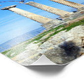 Apollo - Korinthe Foto Afdruk (Hoek)