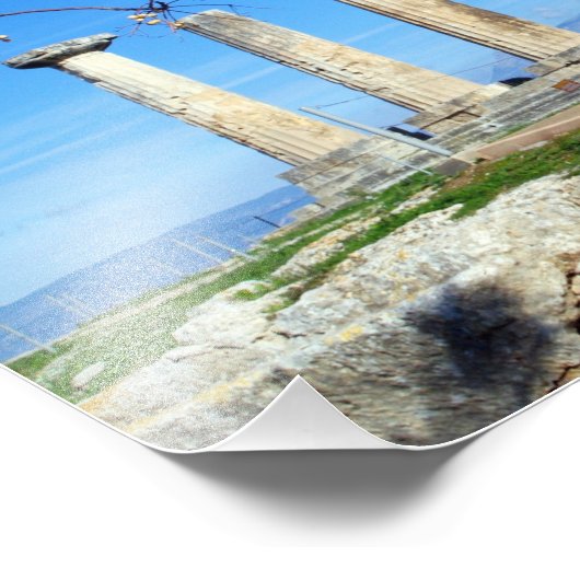 Apollo - Korinthe Foto Afdruk (Hoek)