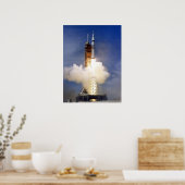 Apollo Launch (proefproject Apollo-Soyuz) Poster (Keuken)