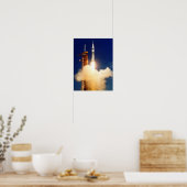 Apollo Launch (proefproject Apollo-Soyuz) Poster (Keuken)