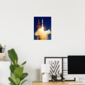 Apollo Launch (proefproject Apollo-Soyuz) Poster (Thuiskantoor)