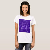 Apollo Lunar Module Blauwdrukken T-shirt (Voorkant volledig)