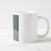 Apollo Maanlander en Aarde boven de maan Grote Koffiekop (Rechts)