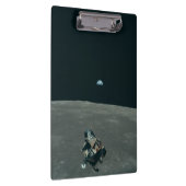 Apollo Maanlander en Aarde boven de maan Klembord (Rechts)