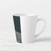 Apollo Maanlander en Aarde boven de maan Latte Mok (Rechts)