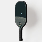 Apollo Maanlander en Aarde boven de maan Pickleball Paddle (Links)