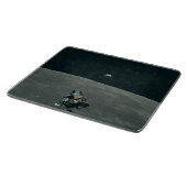 Apollo Maanlander en Aarde boven de maan Snijplank (Hoek)