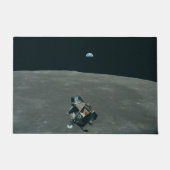 Apollo Maanlander en Aardopkomst boven de Maan Deurmat (Voorkant)