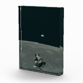 Apollo Maanlander en Aardopkomst boven de Maan Fotoblokken (Rechts)