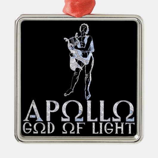 Apollo Metalen Ornament (Voorkant)