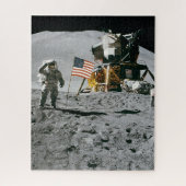 Apollo Moon Landing Legpuzzel (Verticaal)