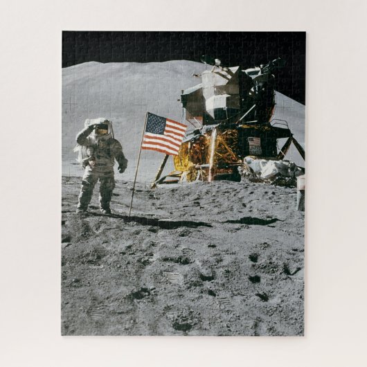 Apollo Moon Landing  Legpuzzel (Verticaal)