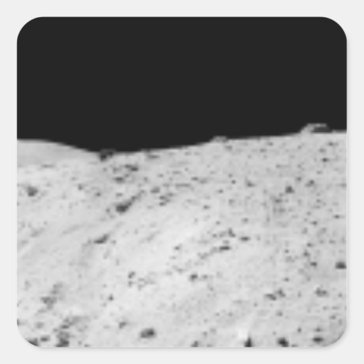 Apollo Panoramic Vierkante Sticker (Voorkant)