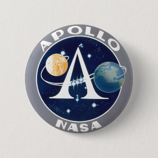 Apollo-programma Ronde Button 5,7 Cm
