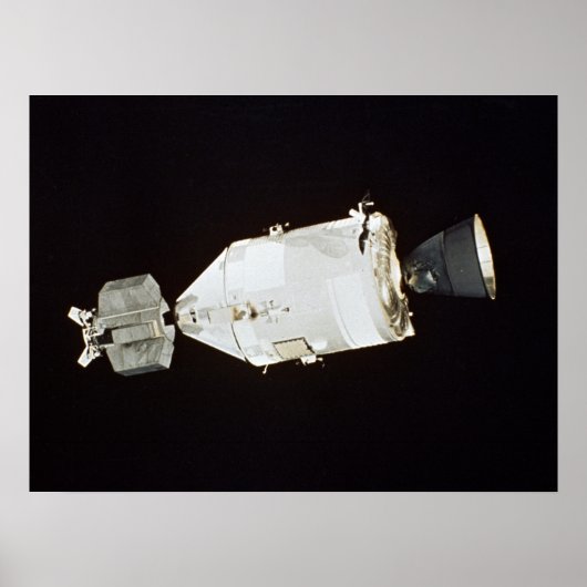 Apollo Spacecraft (Apollo-Soyuz-testproject) Poster (Voorkant)