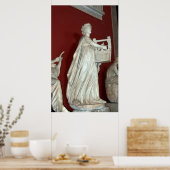 Apollo-standbeeld in het Vaticaan-museum Afdrukken Poster (Keuken)