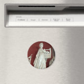 Apollo-standbeeld in het Vaticaan-museum Magneet (Insitu (Vaatwasser))
