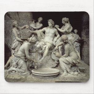 Apollo Tendend door de Nymfs, bestemd voor de Grot Muismat