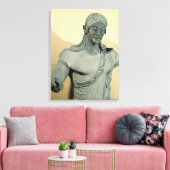 Apollo van Veii uit de tempel van Minerva Canvas Afdruk (Insitu (Woonkamer))