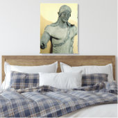 Apollo van Veii uit de tempel van Minerva Canvas Afdruk (Insitu (Slaapkamer))