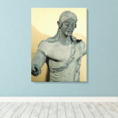 Apollo van Veii uit de tempel van Minerva Canvas Afdruk (Insitu (Houten vloer))