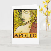 Apollo-Wenskaart Kaart (Gele Bloem)