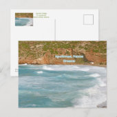 Apollonas, zeedorp op het Griekse eiland Naxos Briefkaart (Voorkant / Achterkant)