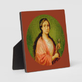 Apollonia (BLA 001) 5,25 x 5,25 inch Square Fotoplaat (Voorkant)