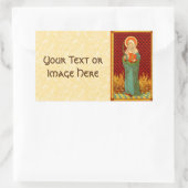 Apollonia (VVP 001) Rechthoekige Sticker (Tas)