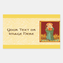 Apollonia (VVP 001) Rechthoekige Sticker