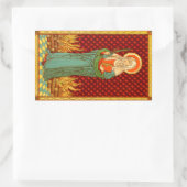 Apollonia (VVP 001) Rechthoekige Sticker (Tas)