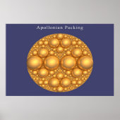 Apollonian Packing of an Apollonian Packing Poster (Voorkant)