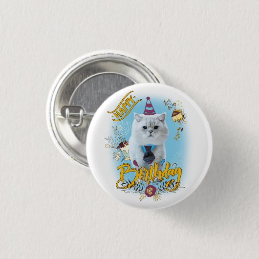 Apollo's Birthday Button (Voorkant /achterkant)