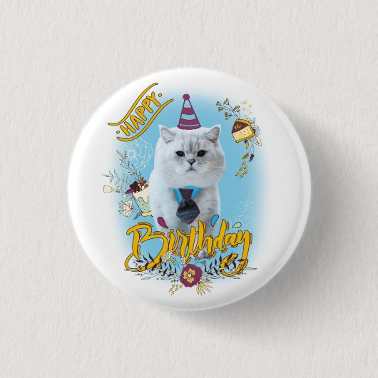 Apollo's Birthday Button (Voorkant)