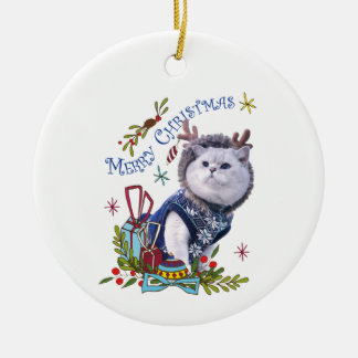 Apollo's kerstversiering keramisch ornament