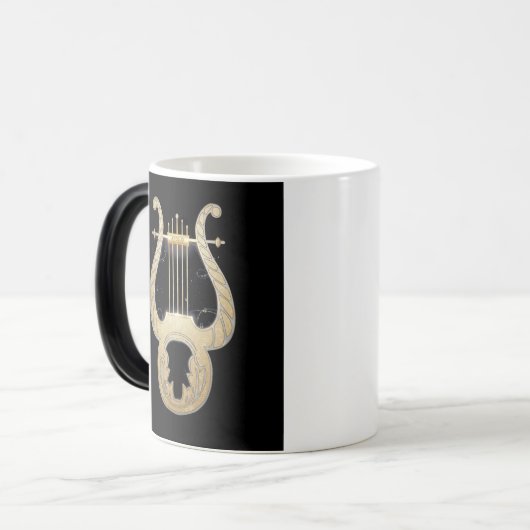 Apollo's Lyre | Griekse mythologie Art Nouveau Des Magische Mok (Voorkant links)