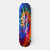 Apolloz Tie Dye Graphic Persoonlijk Skateboard (Voorkant)