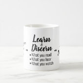 Apologetics Berean Bible Verse Script Koffiemok (Center)