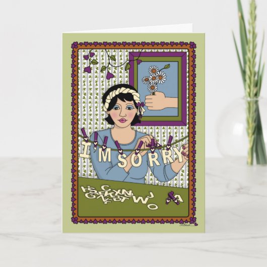 Apologie_A_Greeting Kaart (Voorkant)