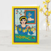 Apologie_B_Greeting Kaart (Gele Bloem)