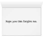 Apologie Jackass (Binenzijde Horizontaal (Onderkant))