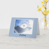 Apologie Teddy Bear Kaart (Gele Bloem)