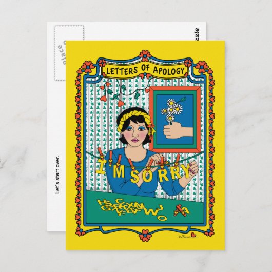 Apologiebrieven_B_ Briefkaart (Voorkant / Achterkant)