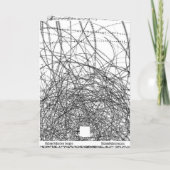 Apologiekaart. Het spijt me, ik heb er een puinhoo Kaart (Achterkant)